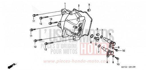 CYLINDER HEAD COVER FES2501 de 2001
